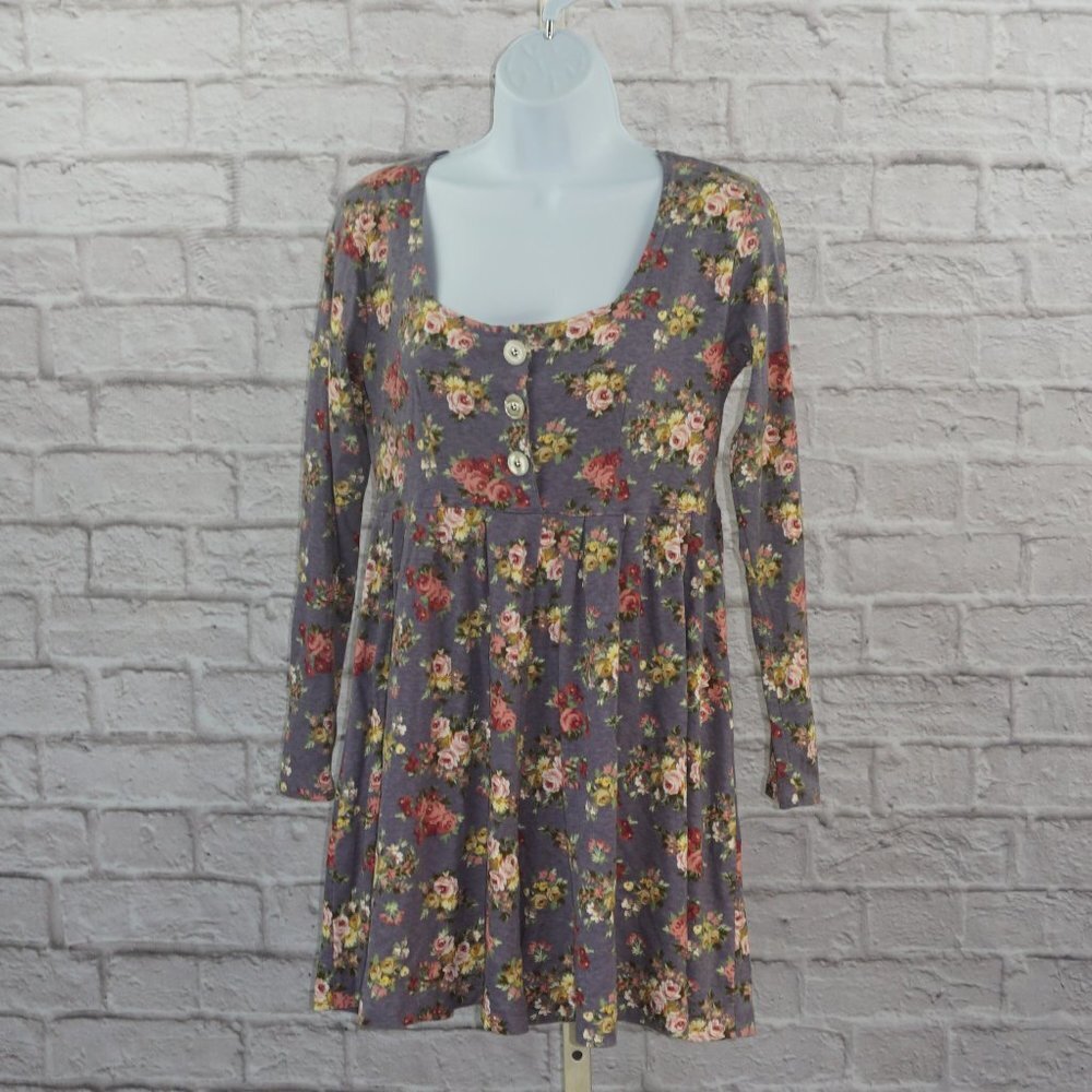 Vintage 80s Floral Romper